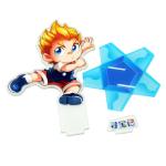 Creative Holographic Anime Acrylic Stands Charms Single Side Printed