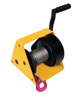 Quality Hand Windlass Worm Drive Winch , GR300 300kg Small Winch Worm Drive For Puller wholesale