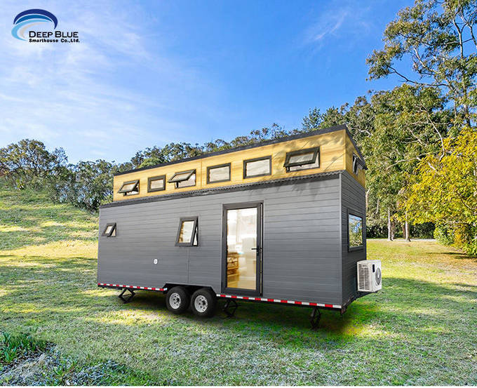 Prefab Kit Home Modern Prefabricated Tiny House With Double Glazing Windows