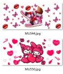 DIY 0.1mm Removeable Adhesive UV DTF Transfer Film Sticker Wraps OEM