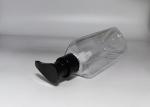 Triangle Clear Plastic PET Bottle 250ml For Cosmetic Packaging