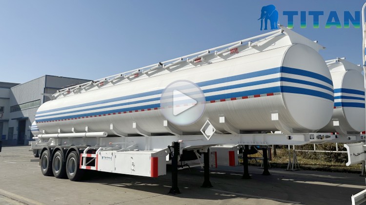 TITAN 3 Axle 40000 Liters Diesel Tank Trailer for Sale