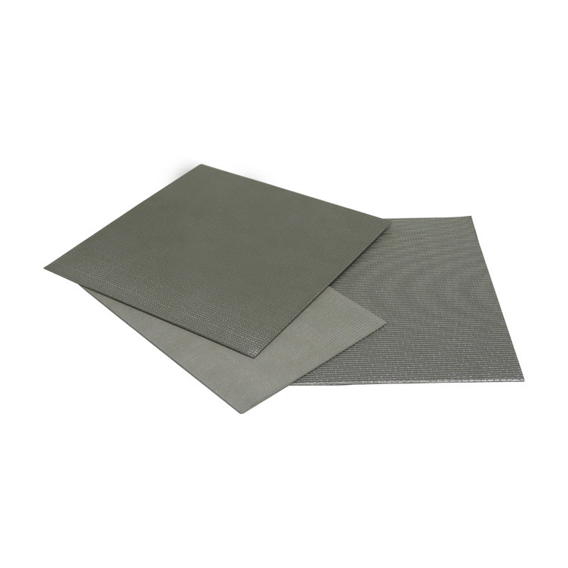 Excellent permeability , Hastelloy FeCrAl Nickel Liquid Filtration Sintered Fiber Felt