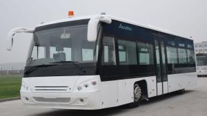 Quality Small passengers airport apron bus VIP decoration 56 passengers standing area wholesale