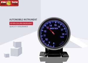 Quality Racing Car Voltmeter Gauge , 60Mm PM High Speed 12 Volt Digital Voltage Meter wholesale