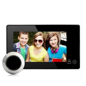 Quality Digital Door Viewer Peephole Video Doorbell 4.3 Inch LCD For House wholesale