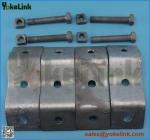 Adjustable round pole band