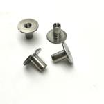 Stainless Steel Hollow Tubular Rivet Passivated Electrolytic Polishing 13x10mm