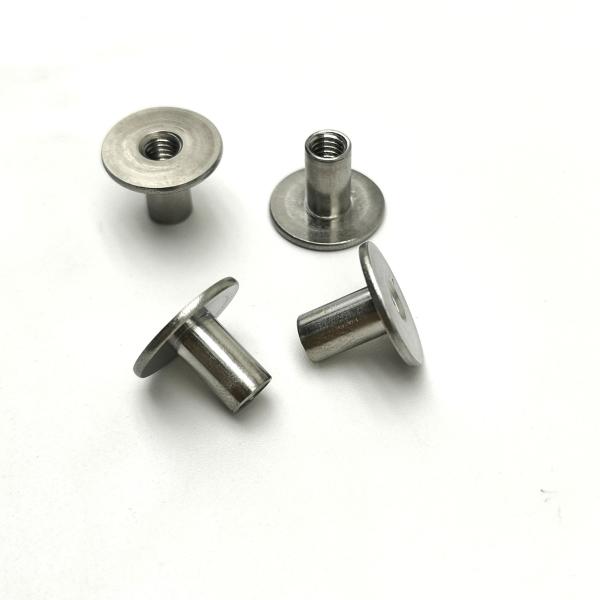 ODM Stainless Steel Hollow Rivets , 13x10mm Tubular Rivets For Metal Socket Head