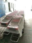 Coated Metal Steel Grocery Store Powder Shopping Trolley With 4 Wheel , SGS /