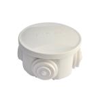 Outdoor Circle Round Type White Plastic Junction Box / Round Plastic Electrical