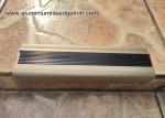 Anodised Matt Champagne Aluminum Metal Stair Nose Moulding 35mm x 55mm TL30