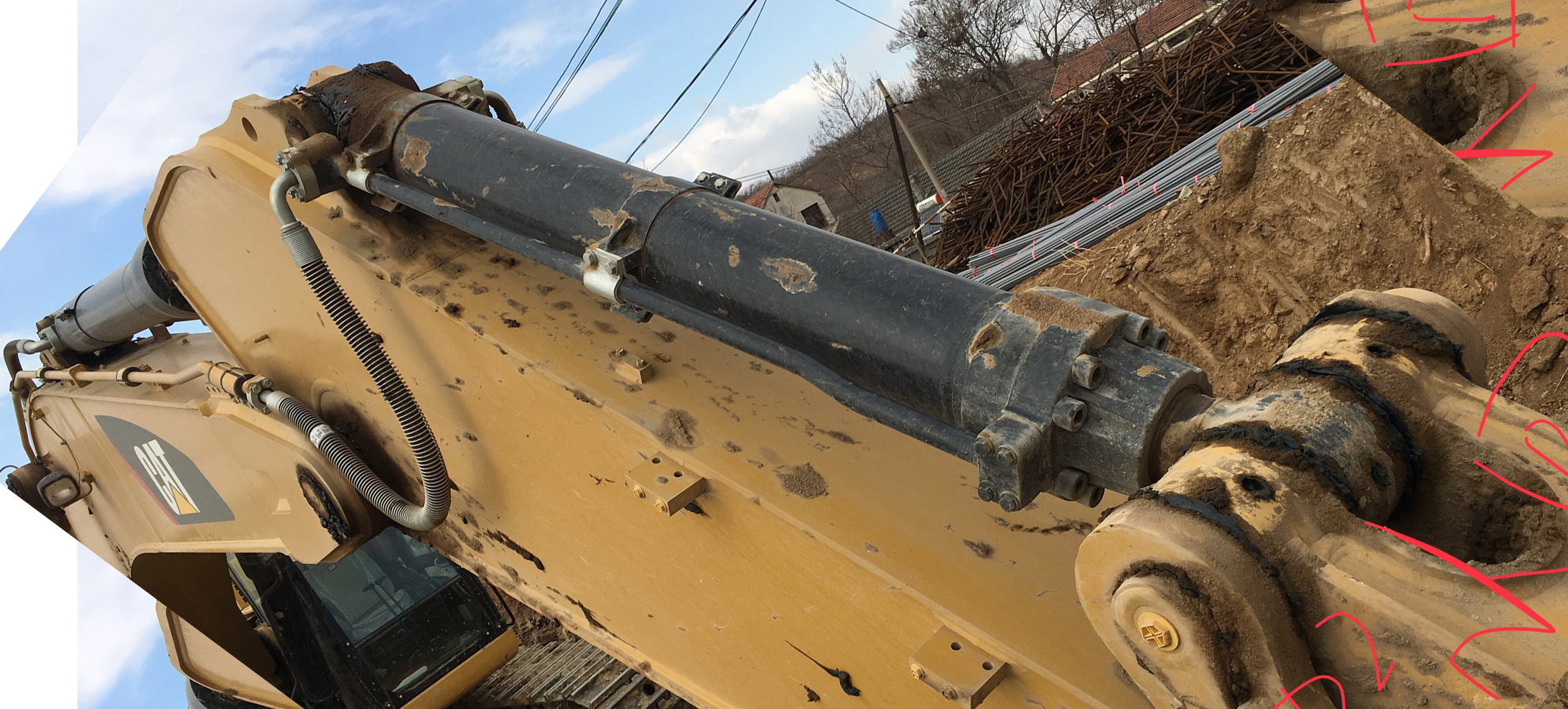 Apply to CAT349 Cylinder Oil Pipe for Excavator Tube from Manufacturing Plant