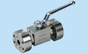 Quality 1'' Carbon Steel Hydraulic Valves High Pressure BKH &amp; MKH Ball Valve With SAE - Flange wholesale