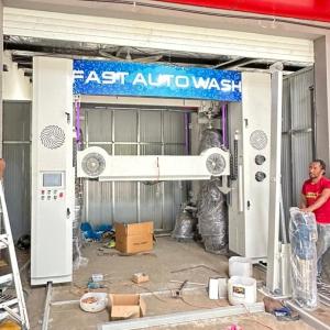Quality 15cars/hour Car Washer with Foam Spraying Quick Washing Time wholesale