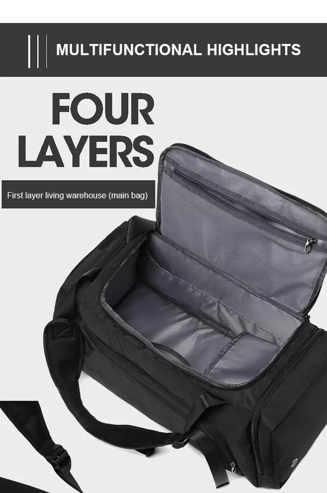 Waterproof Travel Bags Anti Tear 34.5L Hand Luggage Backpack