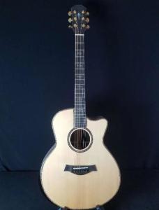 Quality Wholesale factory custom 916CE 41-inch natural wood acoustic guitar with hardcase,ebony fingerboard,Can be customized wholesale