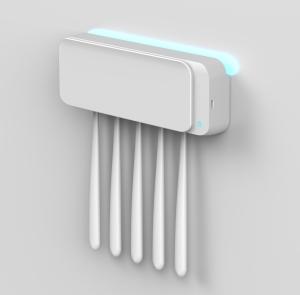 Quality Sustainable PP Uv Light Toothbrush Holder Sterilizer 5W wholesale