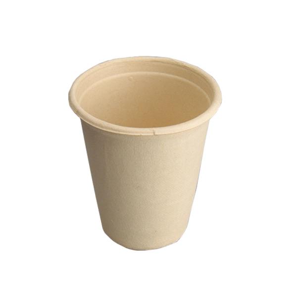 Hot Chocolate Biodegradable Sugarcane Bagasse Cup 8Oz Takeaway Coffee Cups With