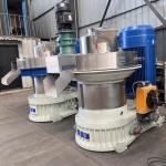 90kw Biomass Pellet Manufacturing Plant 2ton/H Wood Pellet Plant