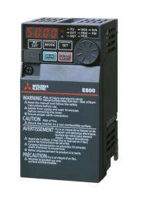 Quality FR-E800 Mitsubishi Electric Inverter 1 Phase 50Hz 0.75kW 240V E820S-0050-4-60 wholesale