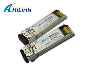 China Single fiber DDM / DOM BiDi SFP+ Transceiver Module , LC Optical Transceiver on sale