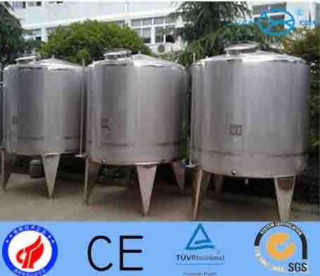 500 Gallon Stainless Steel Tank Stirred Seed Fermenter Emulsification Vessel