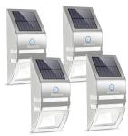 FCC Certification IP65 Wall Mounted Solar Garden Lights