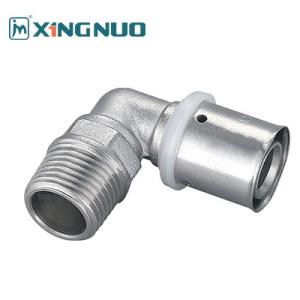 Quality Water Brass Fittings For Copper Brass Iron Pipes To Carry Water And Other Liquids Plumbing Fitting Pressfittings Pex wholesale
