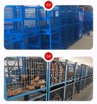 Foldable Steel Transfer Cage Ventilated Stackable Storage Cage