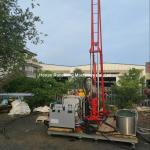 100-240RPM Winch Rated Rotary Speed Small Core Drilling Rig 96L/Min Hydraulic