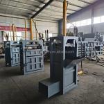 Wood Packaging Material 2024 Design Sawdust Baler Machine for Bagging Wood