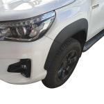 Simple Style Car Fender Flares OEM ODM 6/Pcs Package
