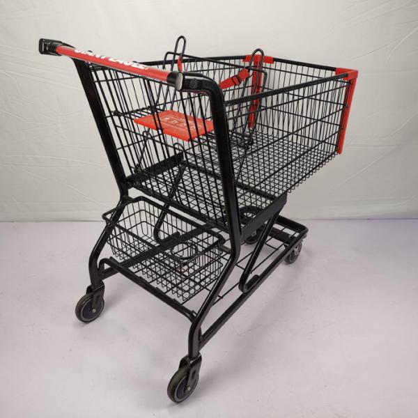 American Multifunctional Large Metal Trolley Warehouse Supermarket Store