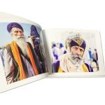 ISO9001 Hardcover Cardboard Book Printing Perfect Sewn Binding