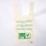Household Products Packaging Biodegradable Cornstarch Shopping Bag with