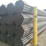 Round Black Seamless Steel Pipe Hot Rolled ISO 9001-2008