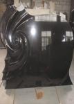 Monument Tombstone Granite Memorial Stones 3.04 G / Cm³ Density Black Russian