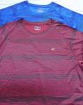 Blue 140gsm Active Stretch Half Sleeve T Shirt Mens Printed