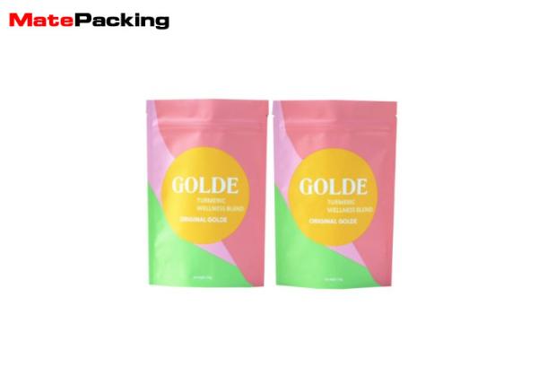 100% Food Grade Plastic Reusable Tobacco Pouch , Foil Flexible Laminated Pouches