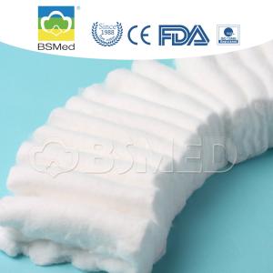 Quality Lightweight Medical Cotton Wool , Cotton Wool Dressing 13 - 16mm Fiber Length wholesale