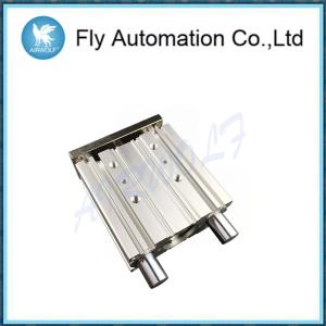 Quality 40mm Pneumatic Air Cylinders , Aluminium Slide Bearing Compact Guide Cylinder wholesale