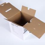 Fancy Cardboard Corrugated Boxes For Packing 24 Bottle Beer