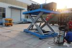 Truck Stationary Hydraulic Scissor Lift 3000kg Load Capacity Customized