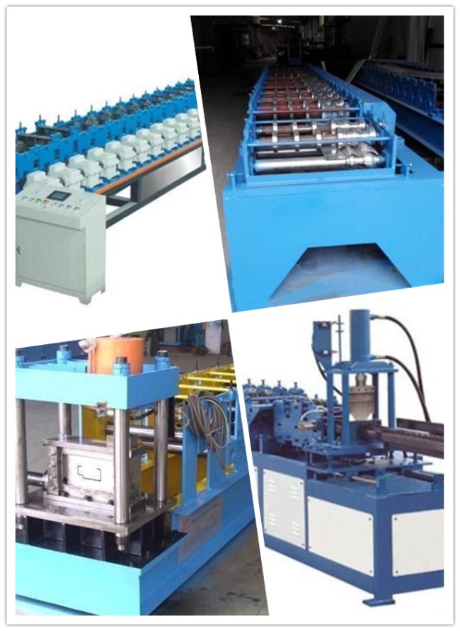 380V / 50Hz / 3 Phase Safety Door Frame Roll Forming Machine For Construction