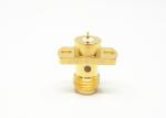 18GHz 2 Holes Flange Mount Connector Female SMA Connectror