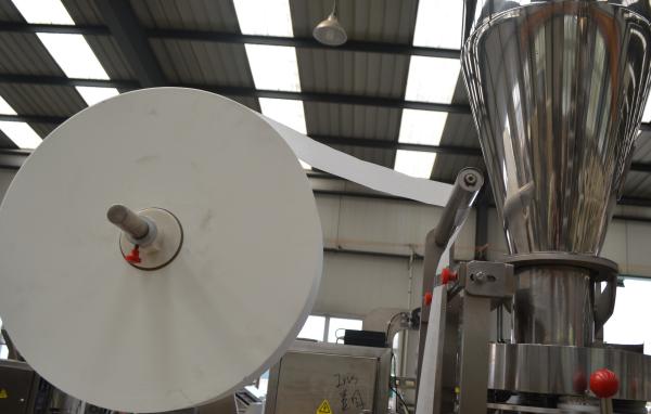 PLC Control System Tea Bag Packing Machine With 304 Stainless Steel Body