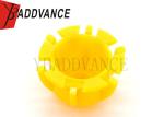 12.8 X 8mm Automotive Replacement Parts ASNU36 Yellow Pintle Cap For BMW Fuel