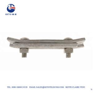 Quality 11mm 3 Bolts 8KN Cable Curved ADSS Suspension Clamp wholesale