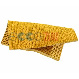 Quality IAAF Rubber Tartan Running Track Yellow Prefabricated wholesale